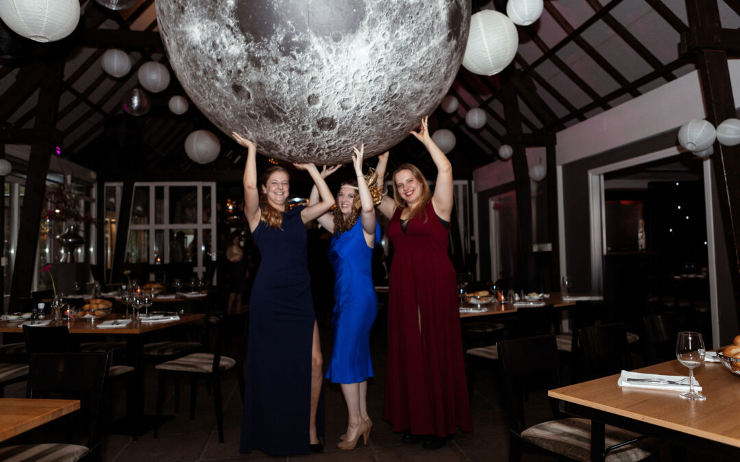 Dancing under the moon at the second edition of the Galaxy Gala